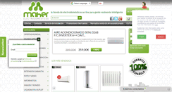 Desktop Screenshot of electronicamaher.com